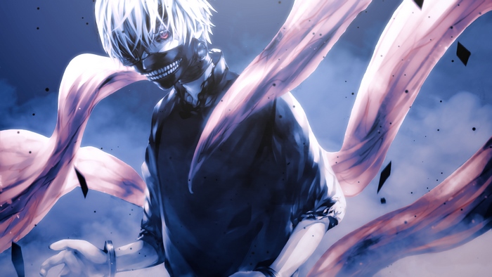 Ken Kaneki from Tokyo Ghoul with Kagune