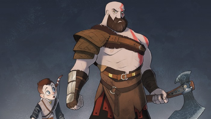Kratos and Atreus from God of War