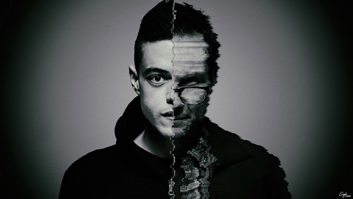Rami Malek as Elliot Alderson from Mr. Robot