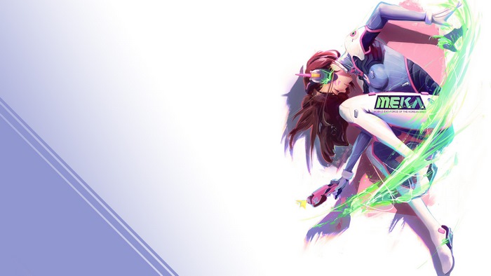 D.Va from Overwatch MEKA Mobile Force