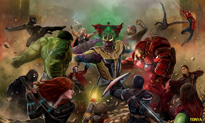 Avengers Assemble: Thanos vs. Heroes