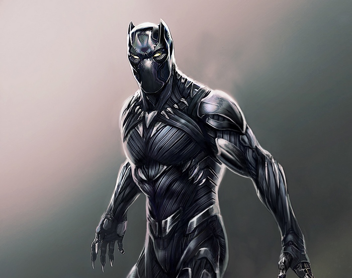 Black Panther from Marvel Movies Artwork
