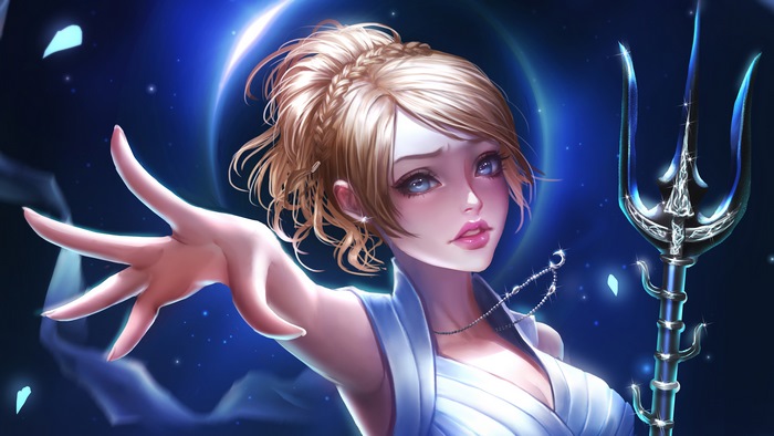 Lunafreya Nox Fleuret from Final Fantasy XV