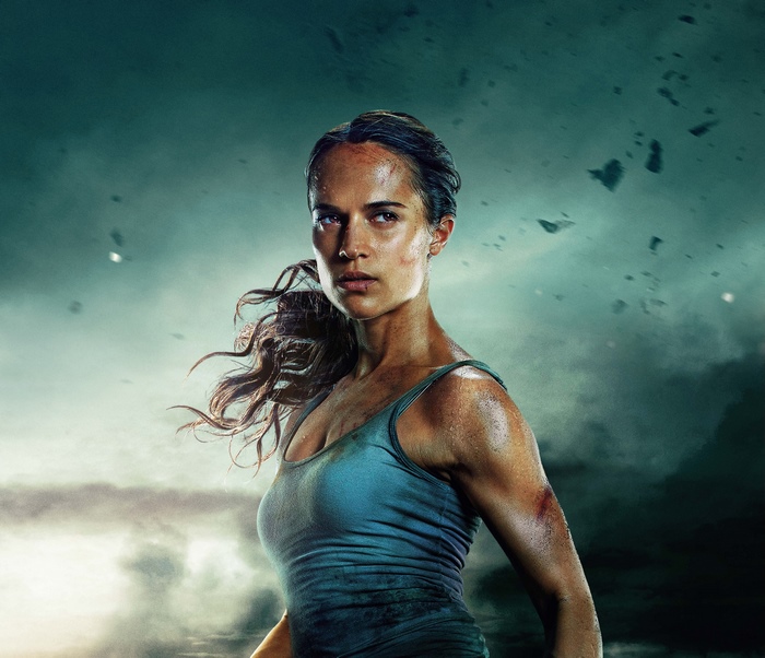 Lara Croft from Tomb Raider movie 4K