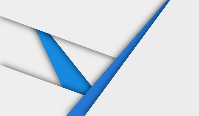 Abstract material design with blue and white layers