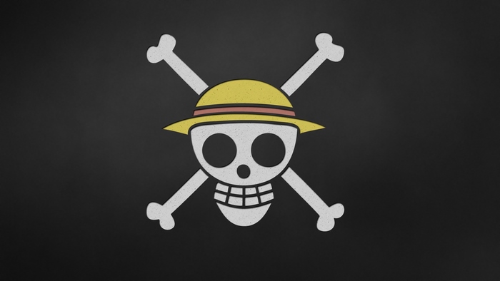 One Piece Jolly Roger Straw Hat Pirates flag