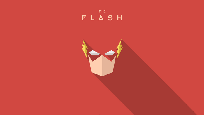 The Flash minimalist logo