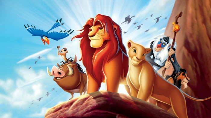 The Lion King Characters on Pride Rock in 4K
