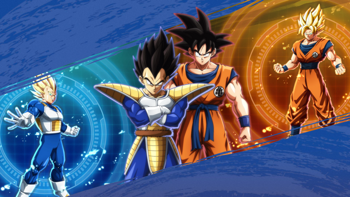Vegeta and Goku from Dragon Ball