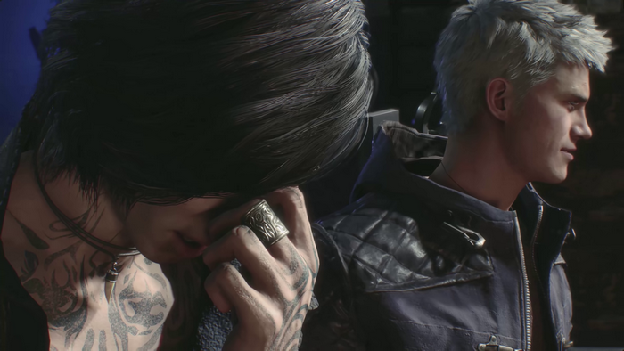 Nero and V from Devil May Cry 5