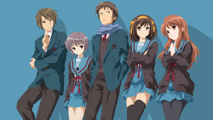 The Melancholy of Haruhi Suzumiya characters