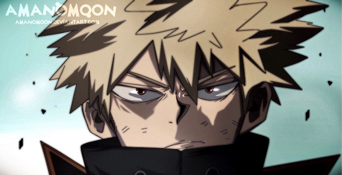 Katsuki Bakugou from My Hero Academia