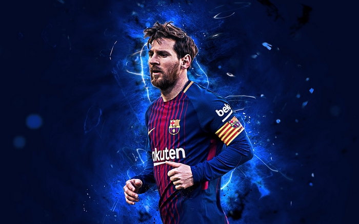 Lionel Messi from FC Barcelona