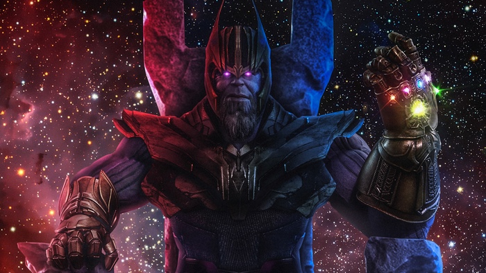 Thanos with the Infinity Gauntlet