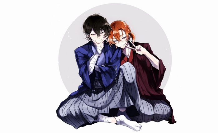 Bungou Stray Dogs - Dazai and Chuuya Relaxing