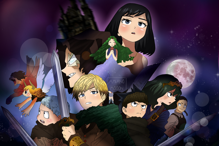 My Hero Academia Characters in Fantasy Setting