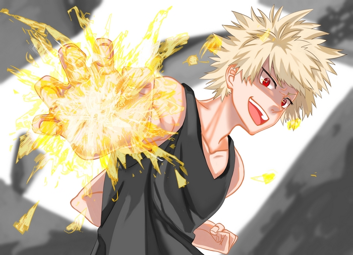 Katsuki Bakugou from My Hero Academia