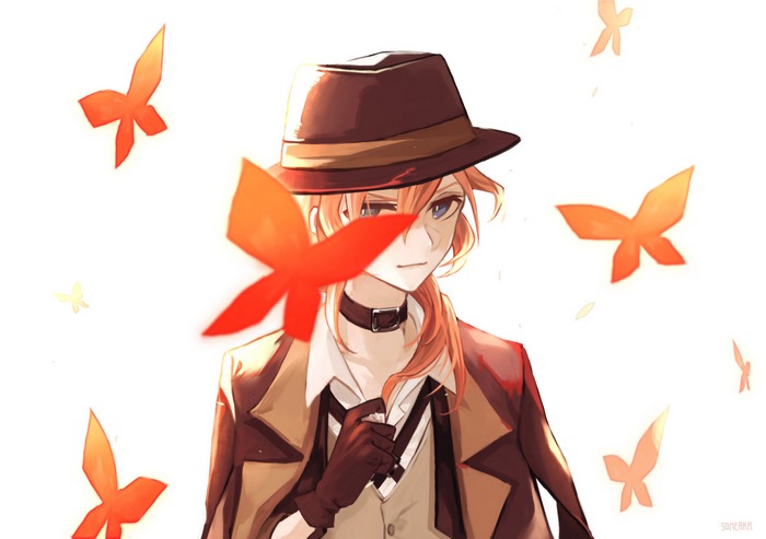 Chuya Nakahara from Bungo Stray Dogs