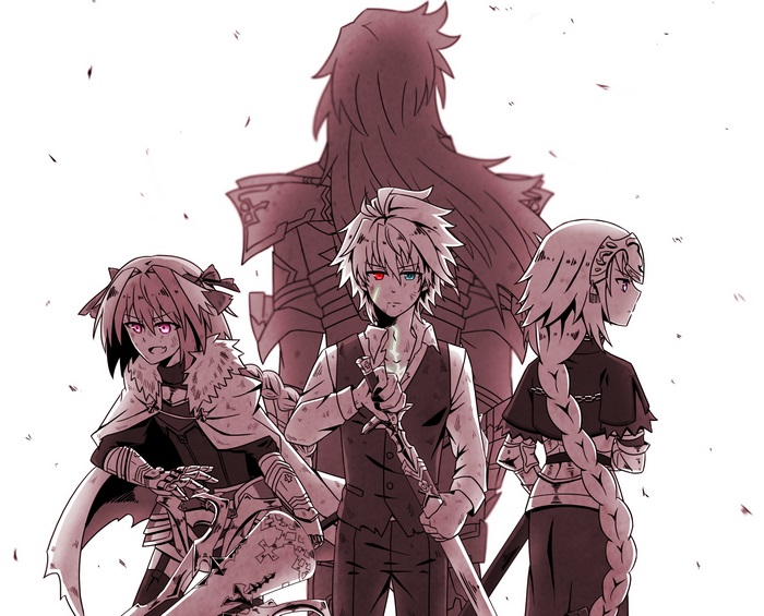 Astolfo, Siegfried, Jeanne d'Arc, and Sieg from Fate Series