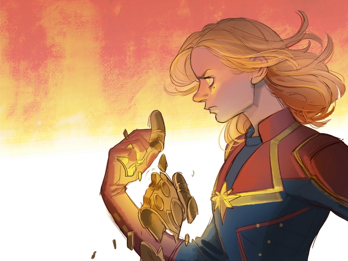 Captain Marvel from Marvel Comics