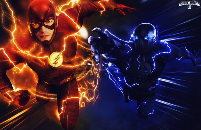 The Flash and Zoom from DC Comics