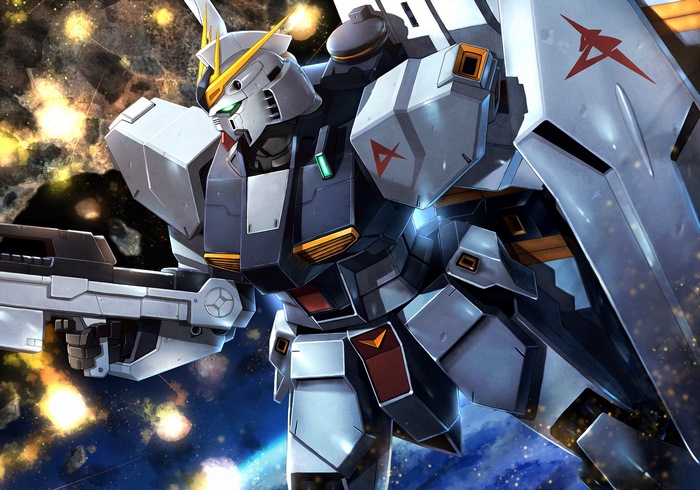 Nu Gundam from Mobile Suit Gundam