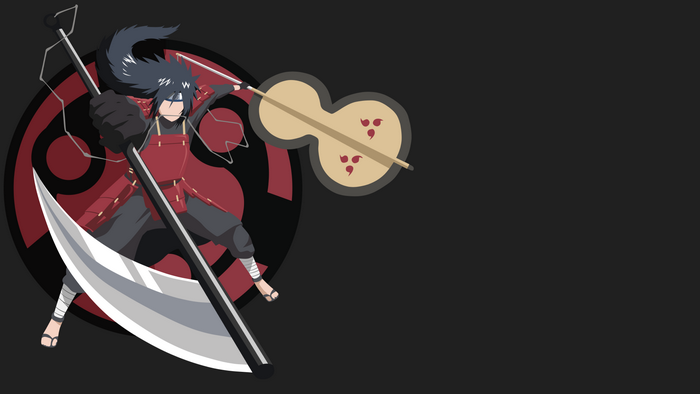 Madara Uchiha from Naruto Minimalist