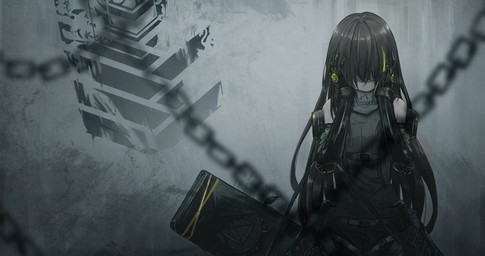 M4A1 from Girls Frontline with a weapon