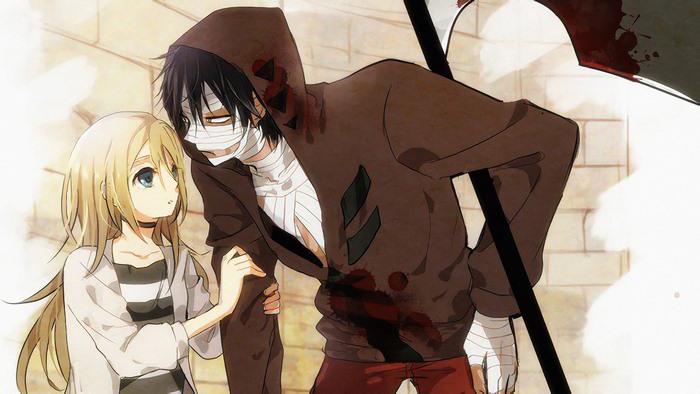 Zack and Rachel from Satsuriku no Tenshi