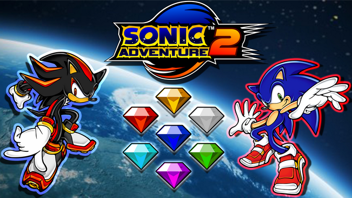 Sonic Adventure 2 with Shadow and Sonic
