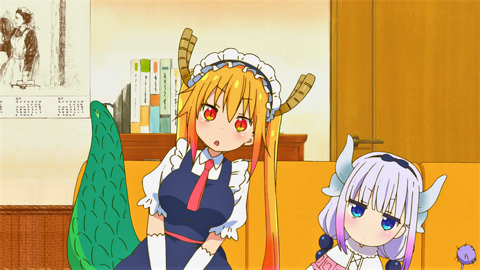 Tohru and Kanna from Miss Kobayashi's Dragon Maid