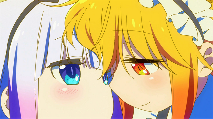 Kanna Kamui and Tohru from Miss Kobayashi's Dragon Maid