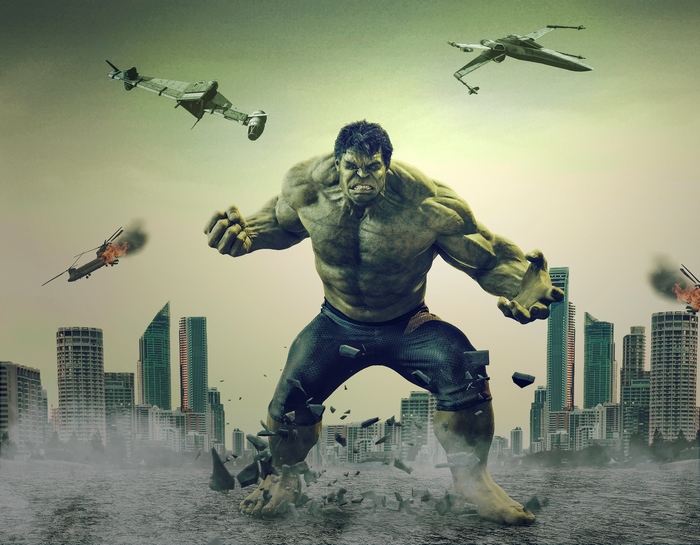 Hulk from Marvel Comics 4K