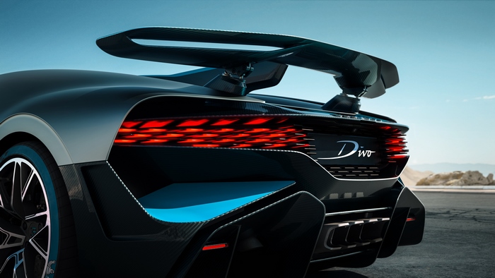 Bugatti Divo 2019 Rear View 4K