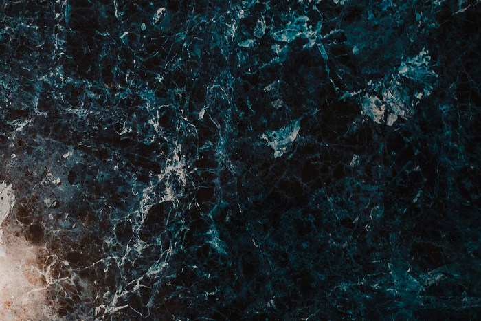 Dark blue and white marble texture
