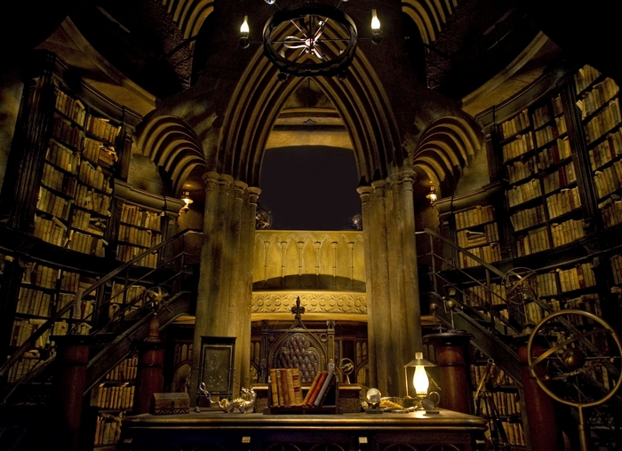 The Library from Harry Potter