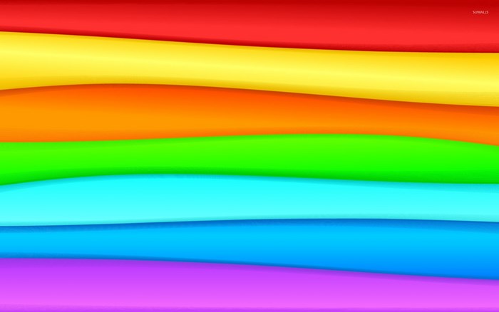 Rainbow stripes abstract background