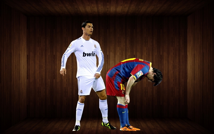 Cristiano Ronaldo and Lionel Messi