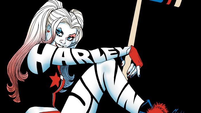 Harley Quinn with a mallet