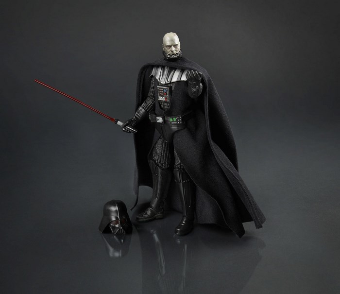 Darth Vader with Lightsaber and Helmet