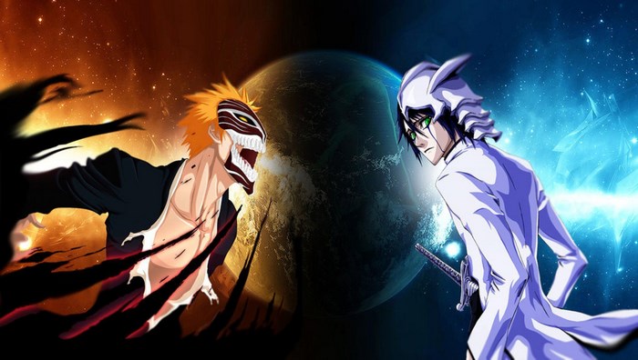 Ichigo Kurosaki vs Ulquiorra Cifer from Bleach