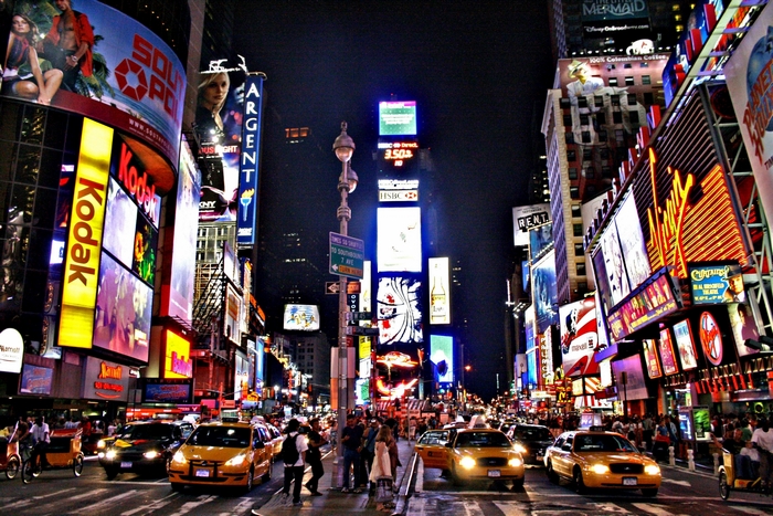 Times Square, New York City at Night