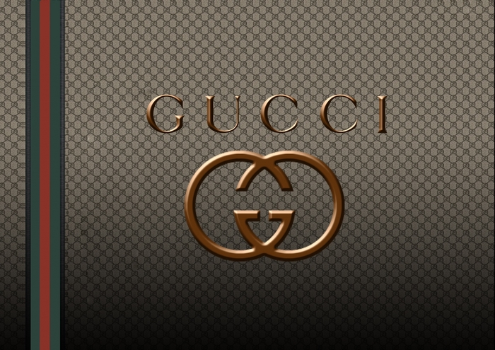 Gucci logo and pattern