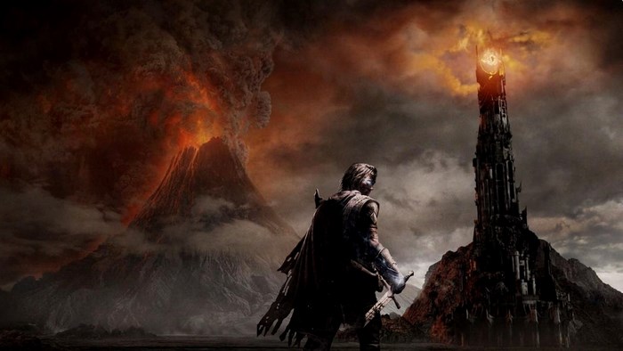 Talion from Lord of the Rings in Mordor