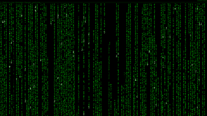 Matrix Screen Saver