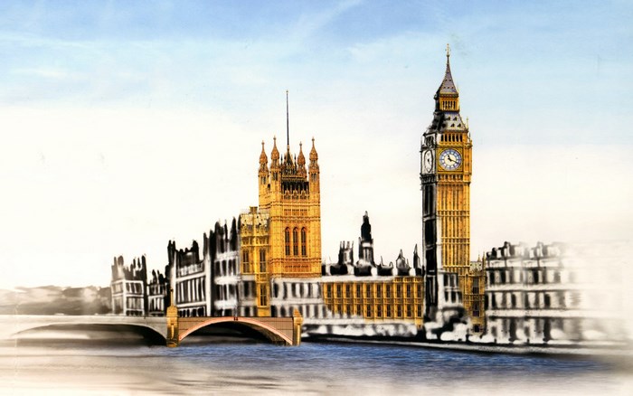 Big Ben and Houses of Parliament, London