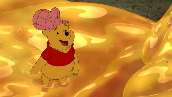 Winnie the Pooh in Honey