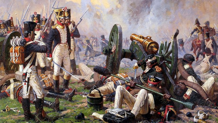Battle of Borodino painting