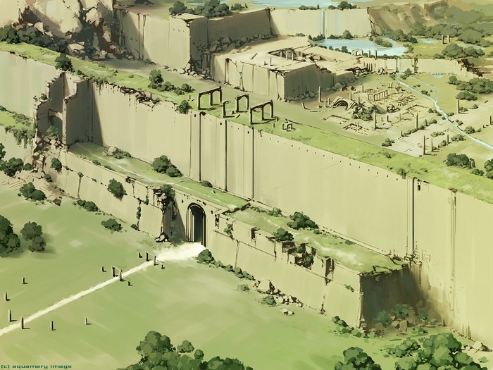 Ancient City Walls and Ruins