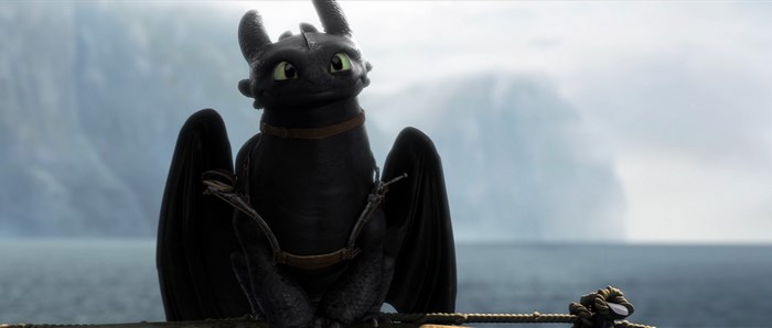 Toothless from How to Train Your Dragon 2